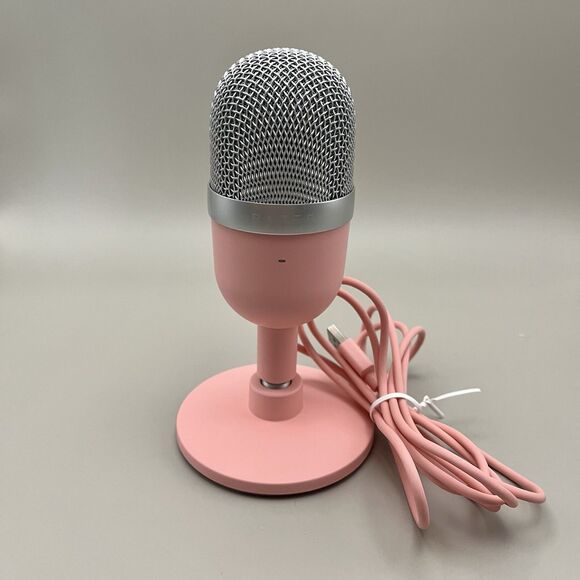 Razer Seiren Mini Portable Condenser Microphone Quartz Pink - Picture 1 of 5